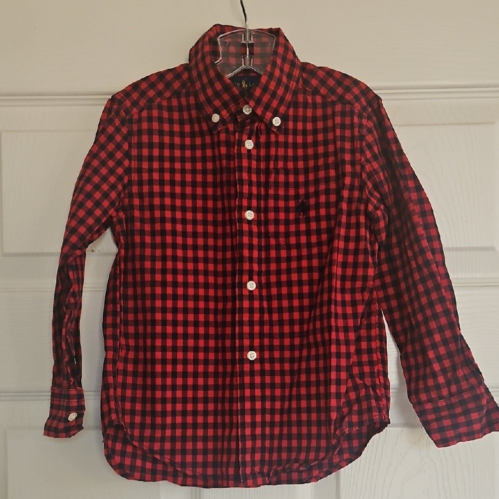 Ralph Lauren Plaid Button Down